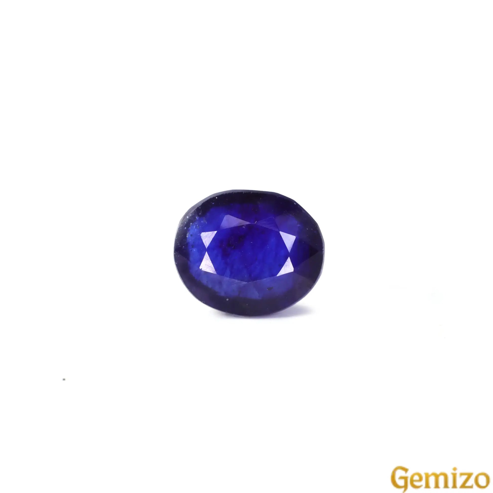 7.25 Ratti Certified Natural Neelam Stone Blue Sapphire for Saturn
