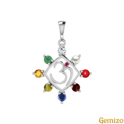 Navratna (Nine Gems) Pendant – Energized & Certified for All Planets