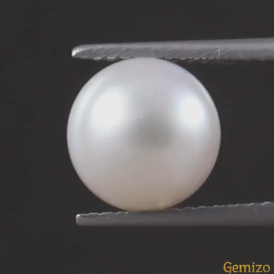 Certified Natural Pearl (Moti) 6.17 Carats India Origin Gemstone